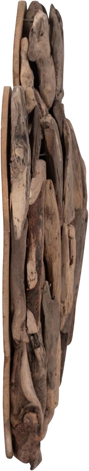 Driftwood Turtle Coastal Decor Sculpture