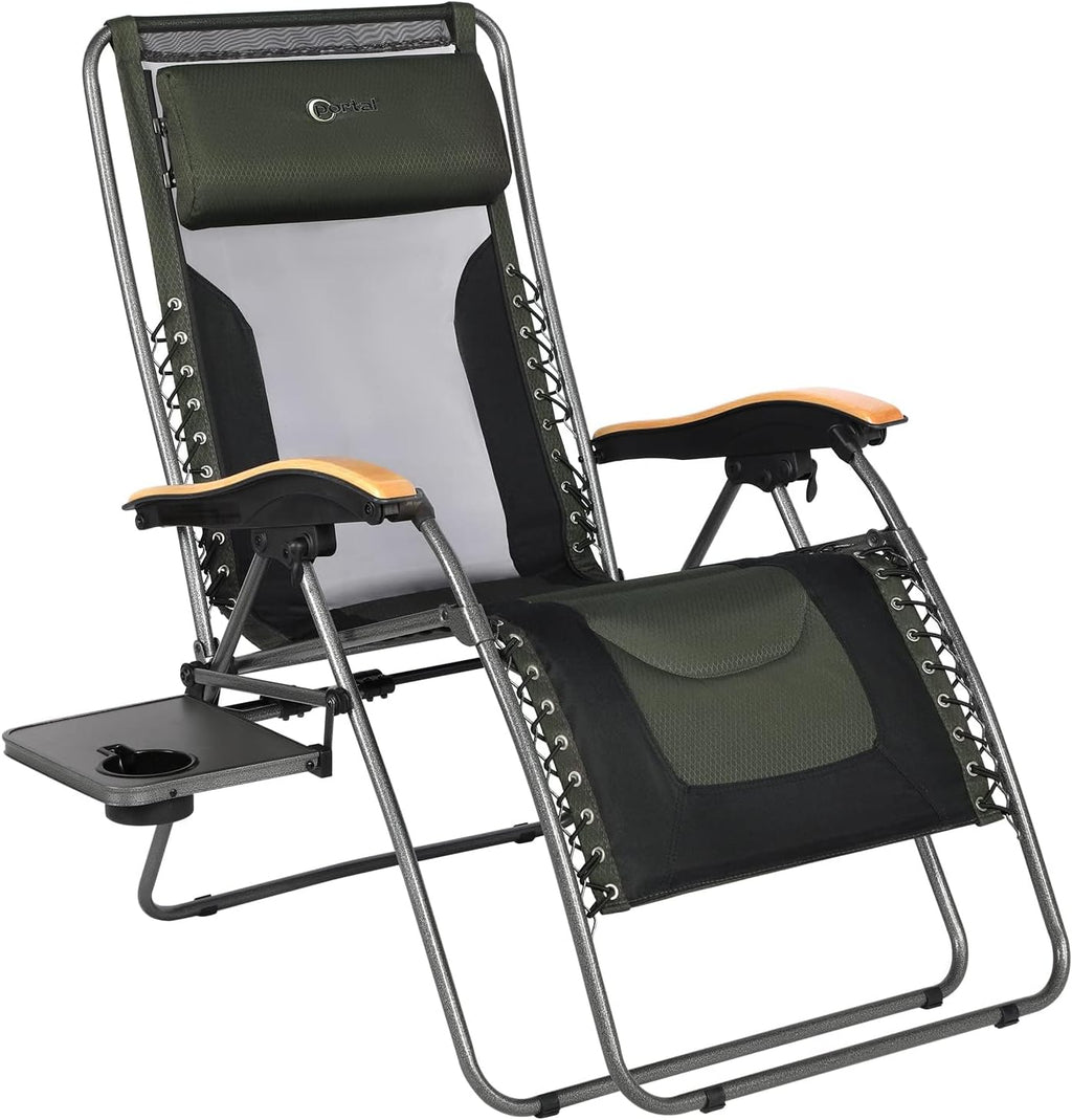 XL Green Zero Gravity Lounge Chair