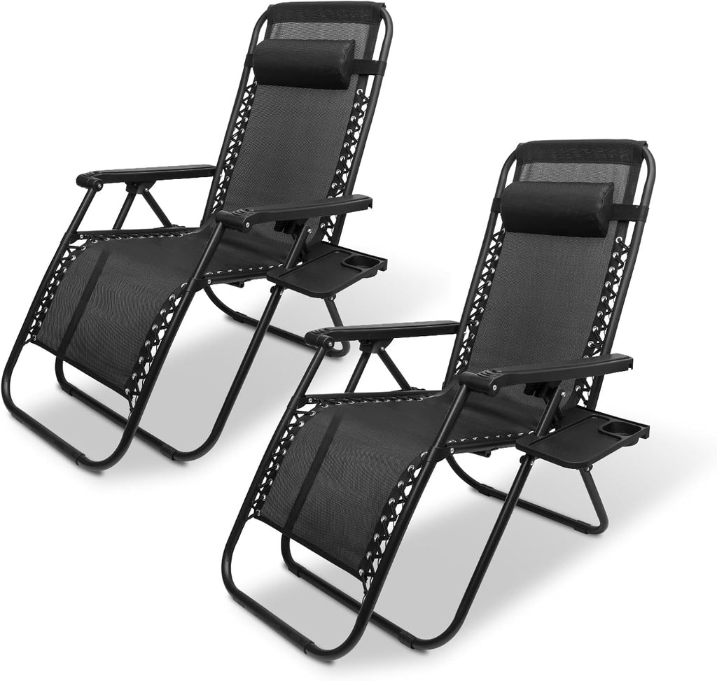 2 Zero Gravity Patio Recliners