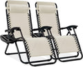 2 Ivory Zero Gravity Recliners