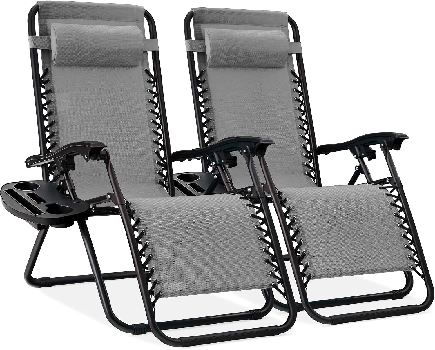 2 Ice Gray Zero Gravity Chairs