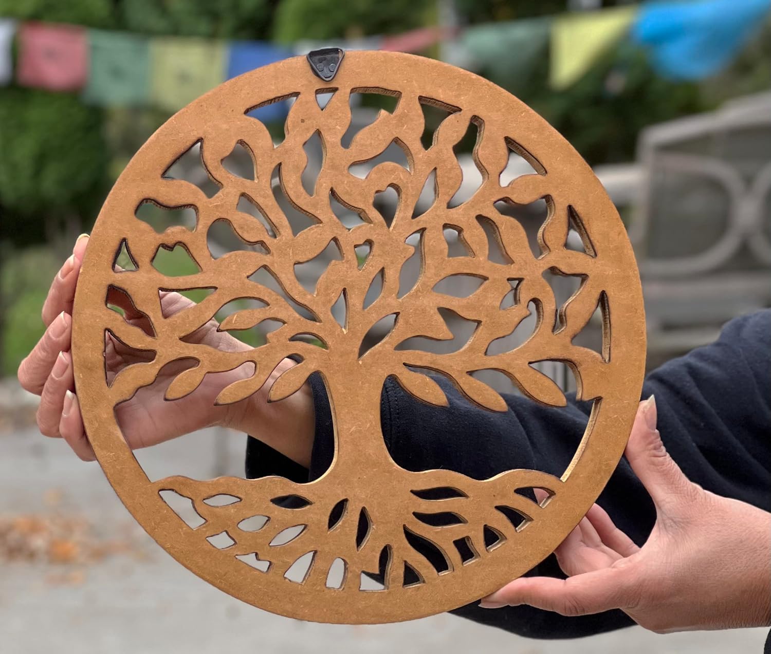 Brown Tree Of Life Wooden Wall Decor