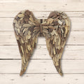 Driftwood Angel Wings Wall Decor